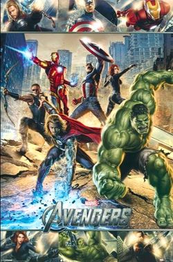 Avengers The MovieWall Poster 24"x36"
