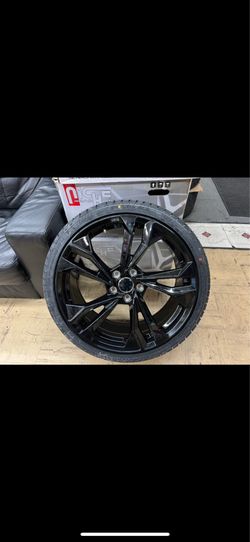 Audi 19 or 20” new blk RS Style Rims new tires set