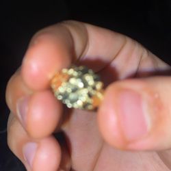 nugget Ring 14k