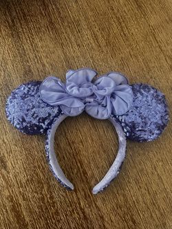 Purple Sequenced Disney Ears