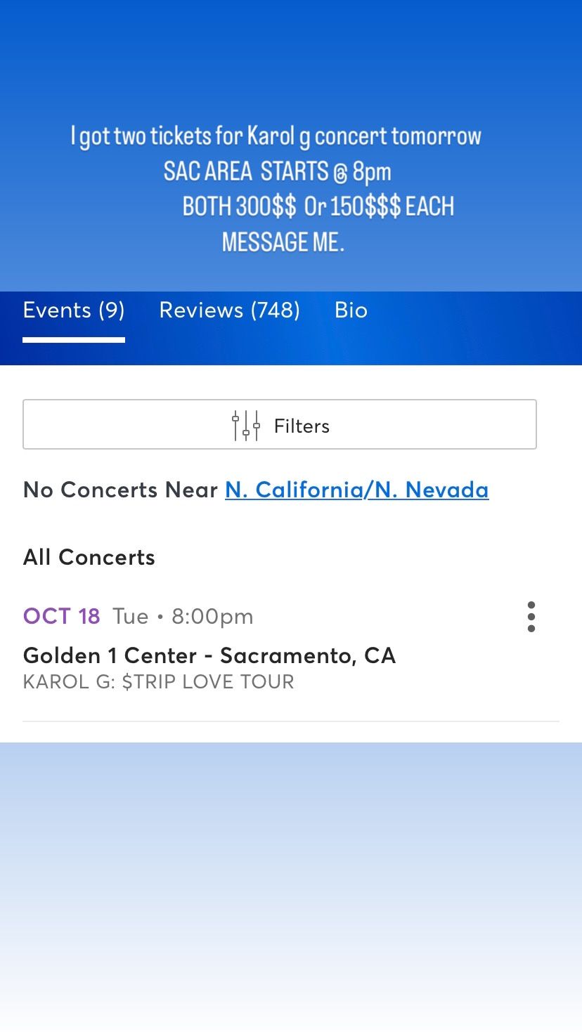 KAROL G TICKET