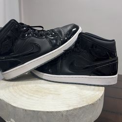 Jordan 1 Mid SE Space Jam Black Dark Concord White Mens Size 12 DV1308-004