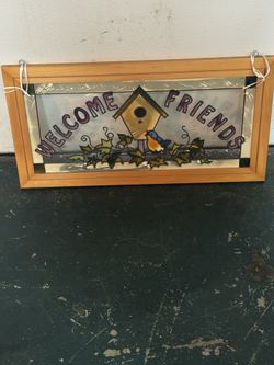 Decorative Welcome Sign