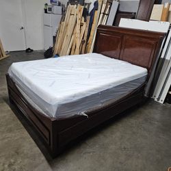 Queen Bed And Mattress
