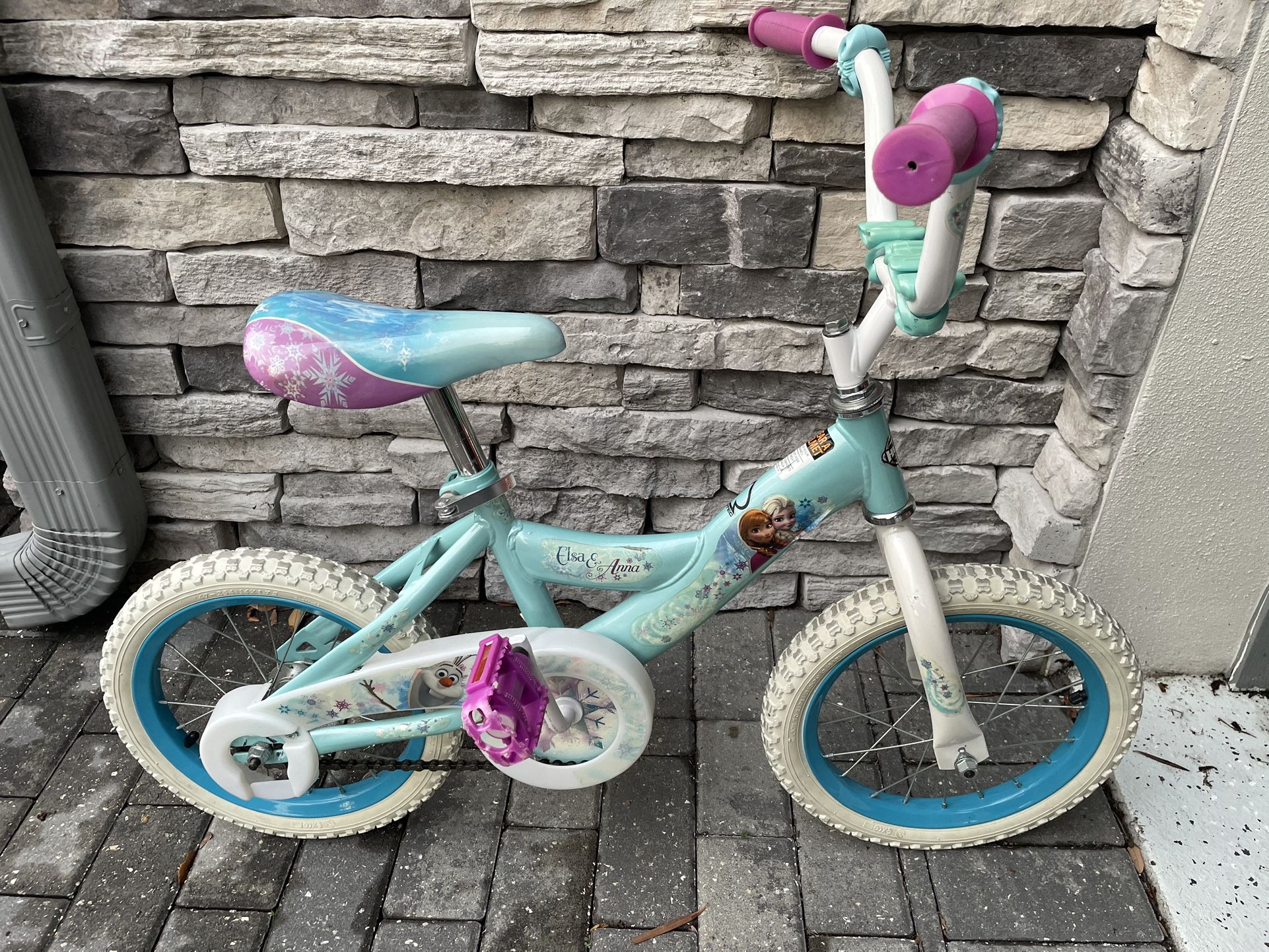 Elsa & Anna Frozen Girl’s Huffy Bicycle Bike Child’s