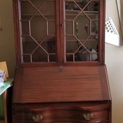 Antique Mahogany Secretary Desk