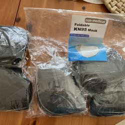Black KN 95 Masks/$10 For All