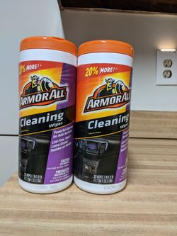 Armor All Automotive Cleaning Wipes (Brand New) 2-Pack for $5

30 wipes each.

Pickup only in Brunswick. Thanks.