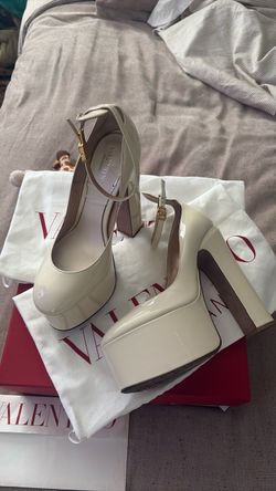 Valentino Garavani ankle strap heels
