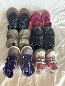 Lot of Boy/Girl Baby Shoes 18mo-6C