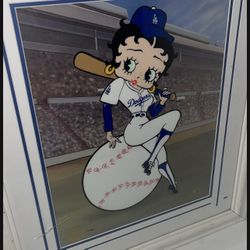 LA Wins Limited Edition Betty boop Wall Art 