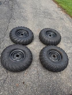 2008 Yamaha Grizzly 700 rims tires wheels