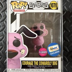 Courage The Cowardly Dog Funko Pop Gemini Exclusive 