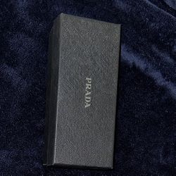 NEW PRADA SUNGLASSES PR17WS 1AB5S049 BLACK In A Black Acetate Frame with Case & Box