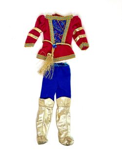Red, Gold, and Blue Suit from Vintage 1997 Mattel “Prince Ken #18080”