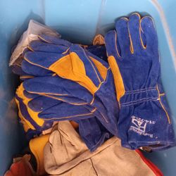 Work Golves / Welding Gloves/ Military Mitten Style Multiple Sets Available 
