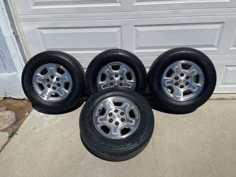 Chevy OEM Wheels with Tires – Set of 4