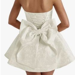 Formal White Dress