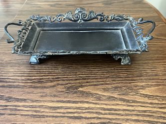 Metal Tray Decor