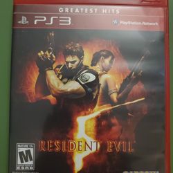 Resident Evil 5 (PS3) (Greatest Hits)
