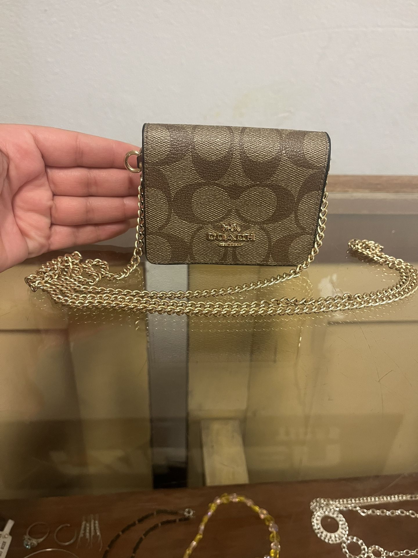 Coach Monogram Mini Purse/Wallet