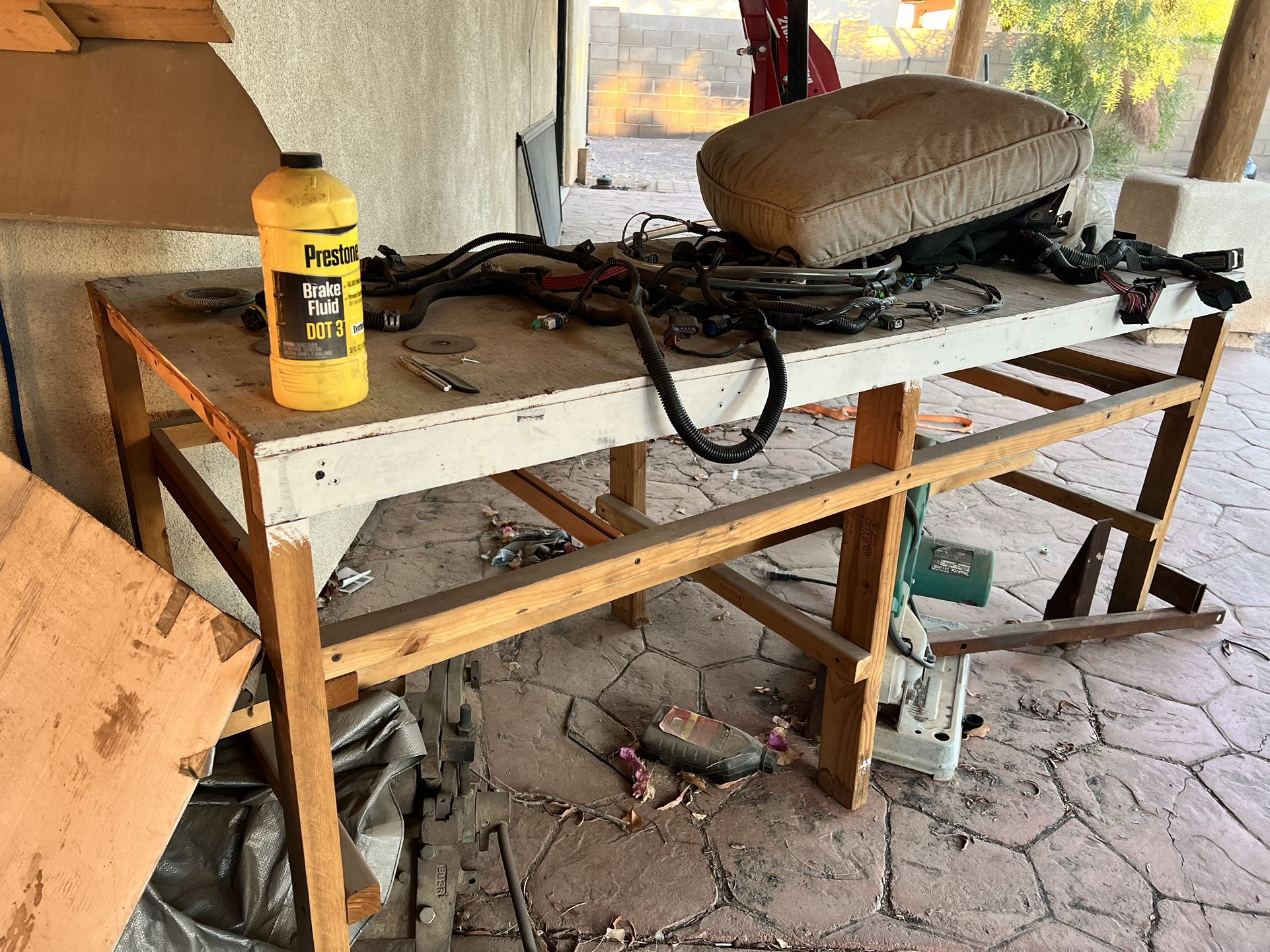 Wooden Work Table