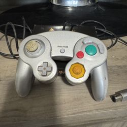 Nintendo Gamecube Platinum Silver Gray Controller
