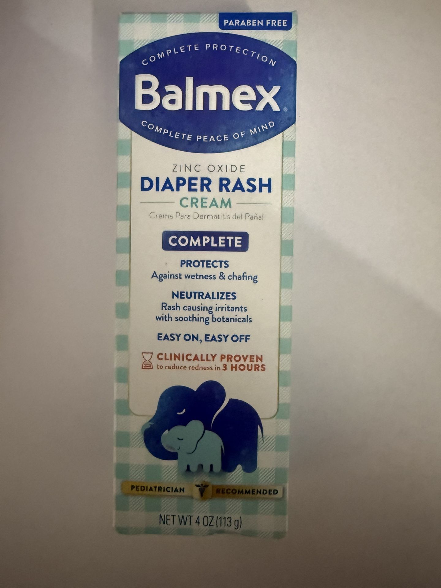 Balmex Diaper Rash Cream