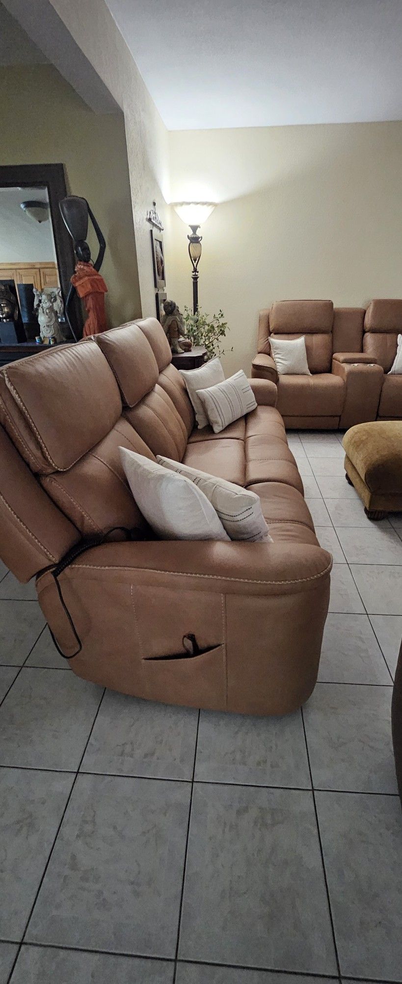 Zachary Sofa And Lobeseat Recliner Set