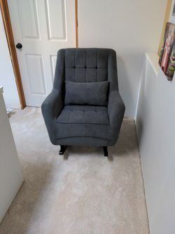 Grey Rocking Chair - Perfect Condition