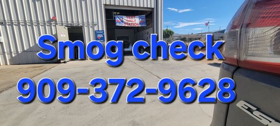 Smog check banner