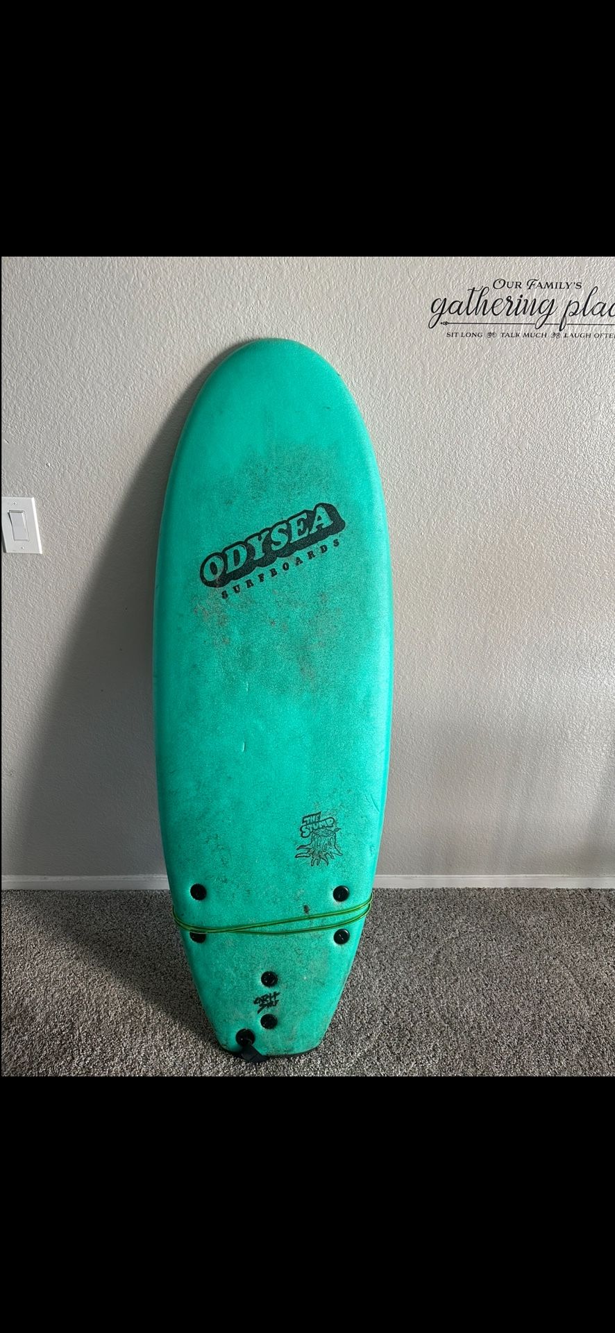 Catch Surf The Log 5ft thruster foam surfboard-used 3 times