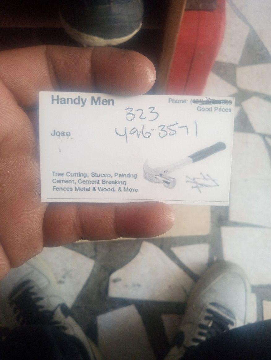 Handy Men (Affordable Prices)