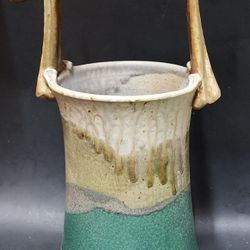 Wellman & Welsch Pottery 1998 Vase 14.5" H