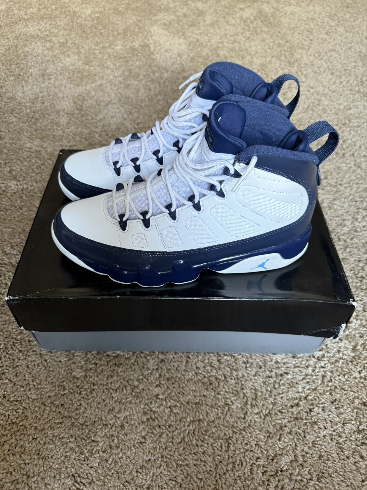 Jordan 9 Pearl Blue