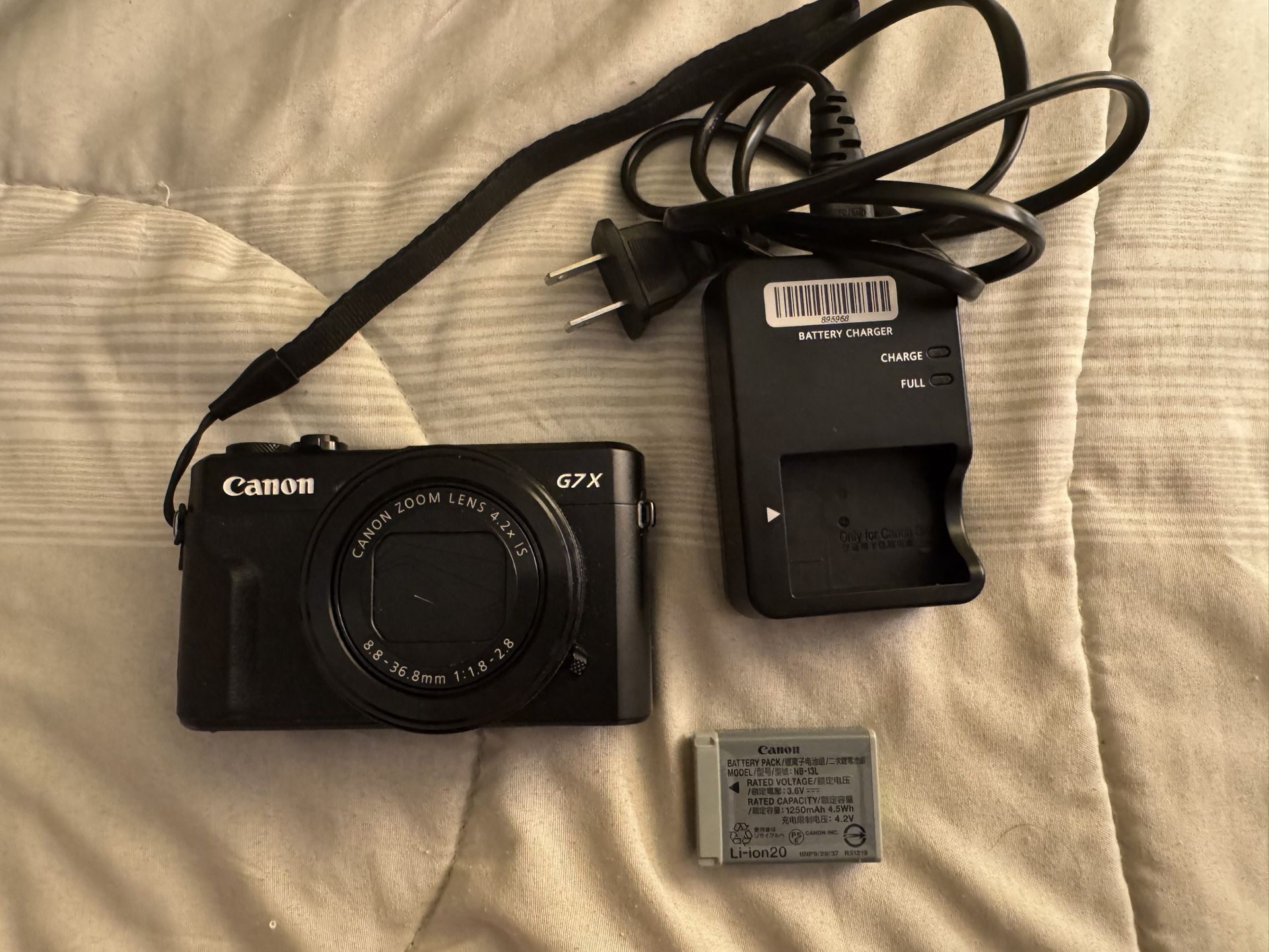 Canon g7x Mark II