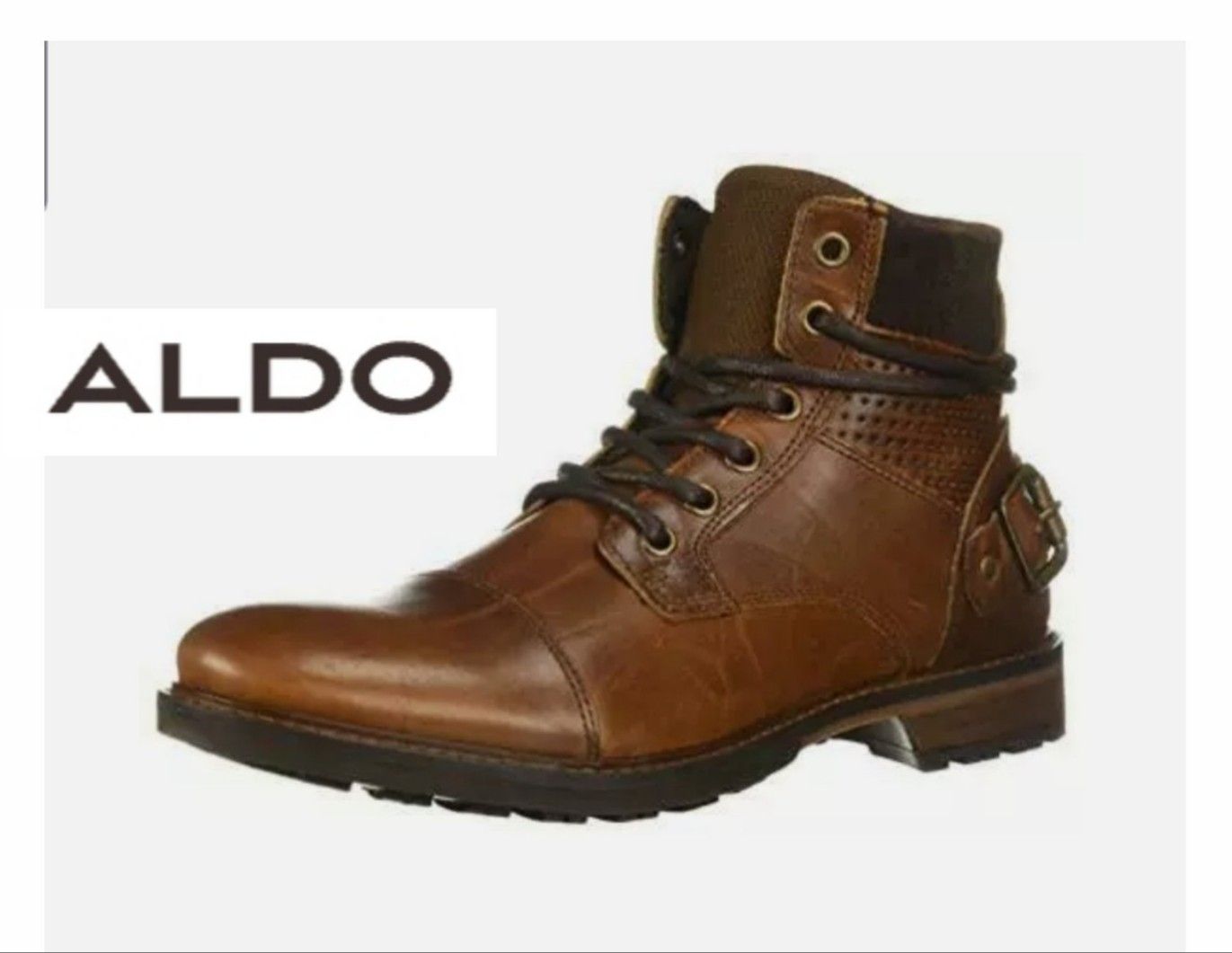 $119.99,SIZE 11,BRAND NEW W/BOX,ALDO Men's Balish Ankle Boot, Cognac.