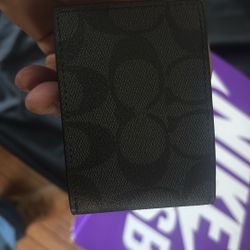 nice coach wallet 