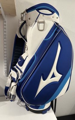 MIZUNO Professional Tour Golf Bag✨✨✨Blue White 🦠EXCELLENT CONDITION