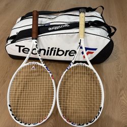 2x Tecnifibre T-Fight 300’s