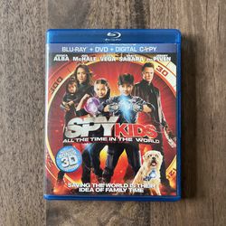 Spy Kids: All the Time in the World Children & Kid’s Blu-Ray 3D & DVD Movies