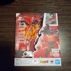 Sh Figuarts Dragon Ball Z Kaokien Goku Autograph 