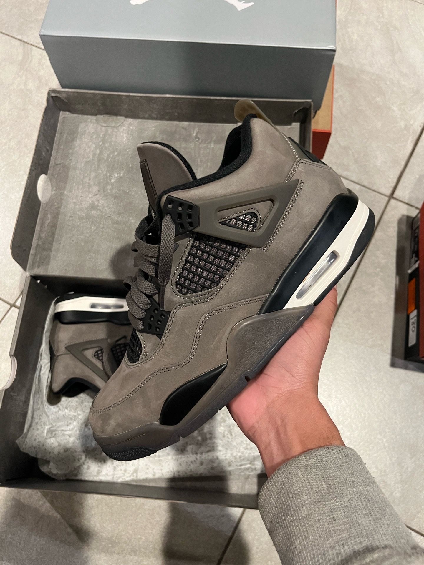 Jordan 4 Cave Stone