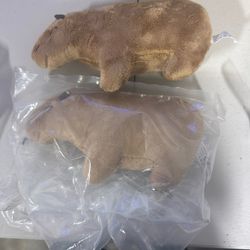 Capybara Plush Toy Set (2)