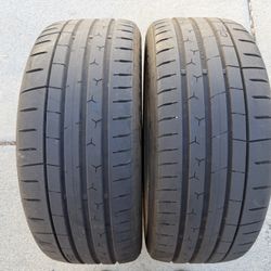 2 Continental Tires 225/50/17