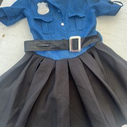 Police Officer Costume Dress