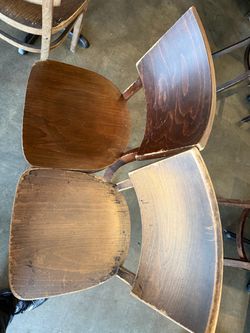 Wooden commercial chairs