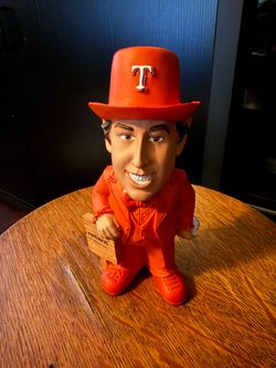 2015 Derek Holland Texas Rangers Reliant Garden Gnome SGA