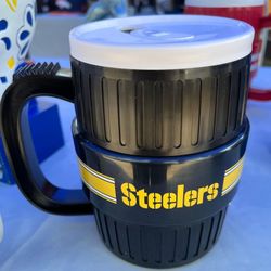 New Pittsburgh Steelers 44oz. Cooler Mug 