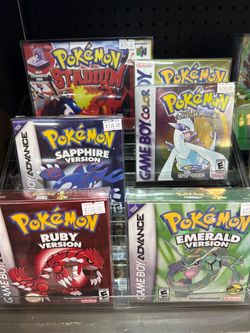 Pokemon Gameboy games
